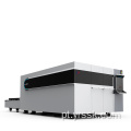 Máquina de corte a laser de fibra de metal CNC mais recente eficaz de troca eficaz